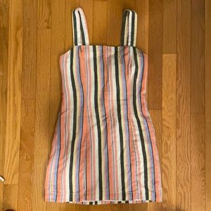 The perfect little striped summer party dress